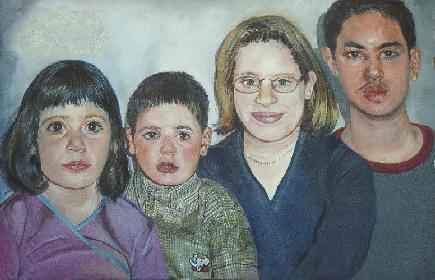 Mrs Campbell Children 24x36