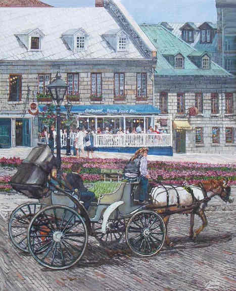 Place Jacques Cartier Restaurant With Caleche 24