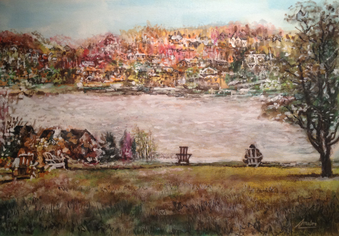 steAdeleLaurentides24x34acrylic.JPG